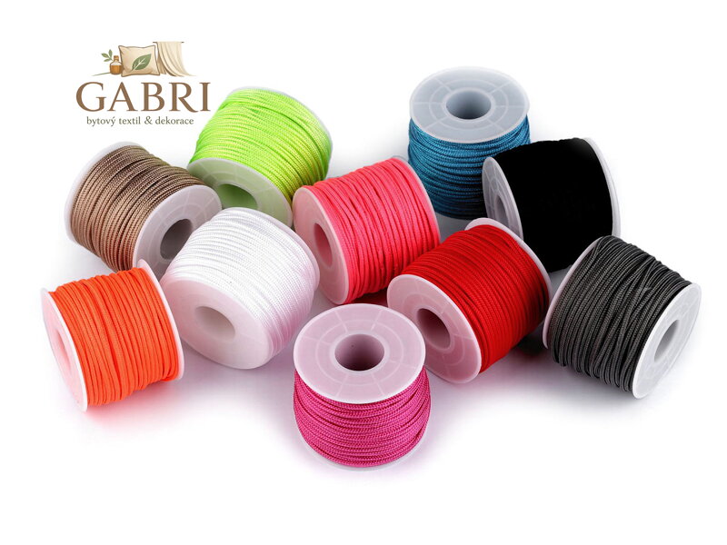 Padáková / oděvní šňůra Ø2,5 mm