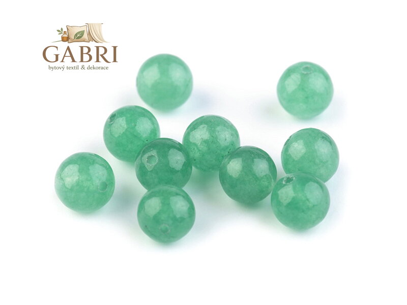 Minerální korálky Avanturín Ø6 mm