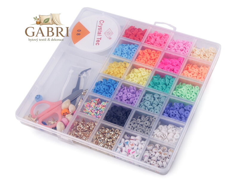 Set ke korálkování v boxu s nářadím