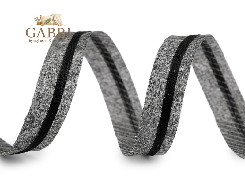 Zažehlovací proužek do švů s tkanicí