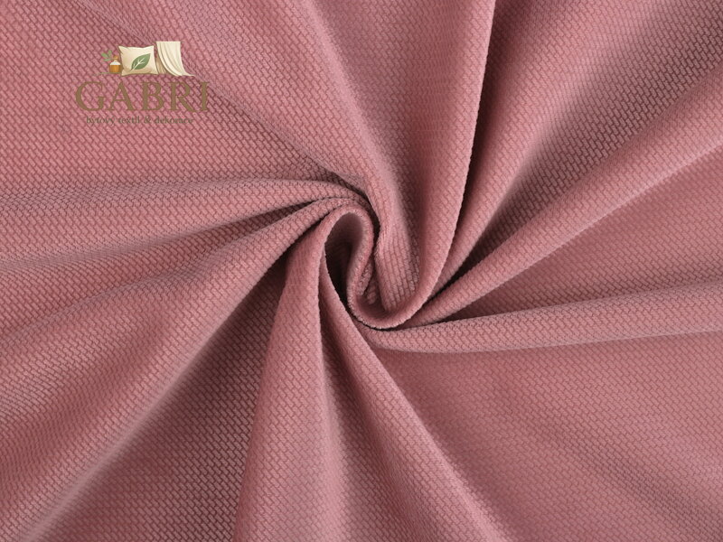 Velvet / samet strukturovaný jednobarevný