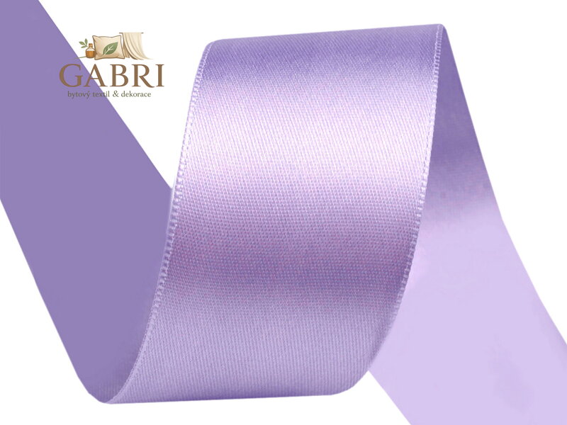 Atlasová stuha oboulící šíře 40 mm