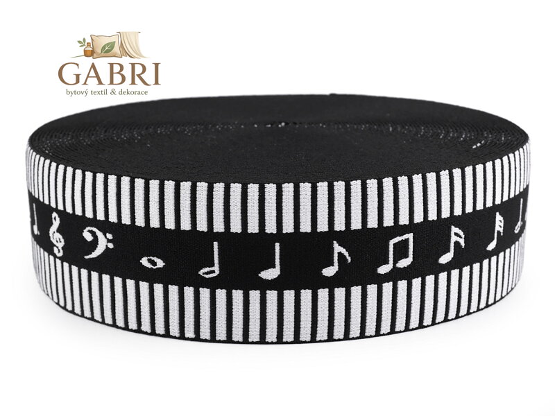 Pruženka měkká šíře 60 mm noty