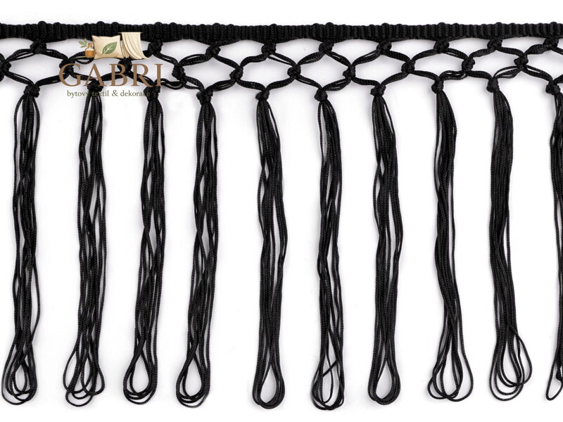 Třásně šíře 25 cm