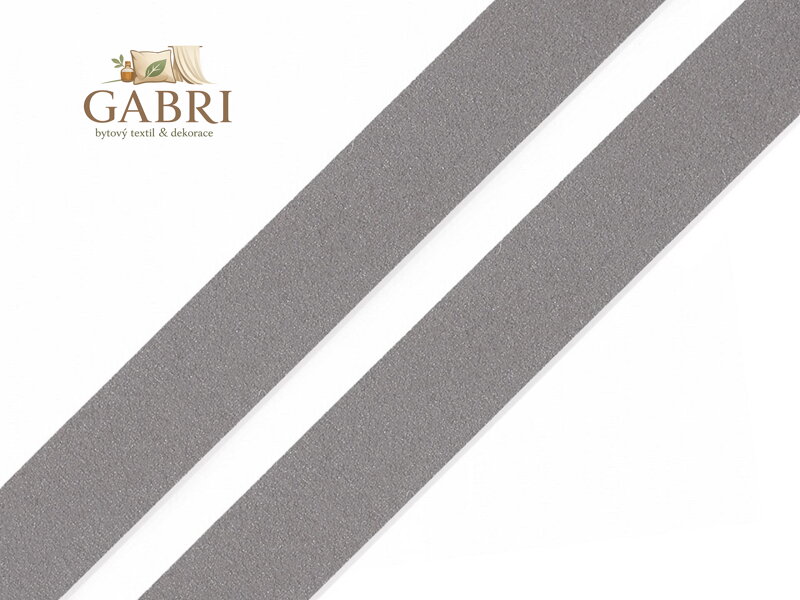 Reflexní páska šíře 15 mm našívací