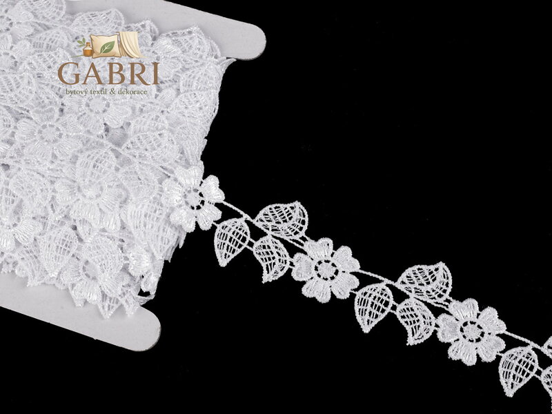 Vzdušná krajka / vsadka šíře 35 mm