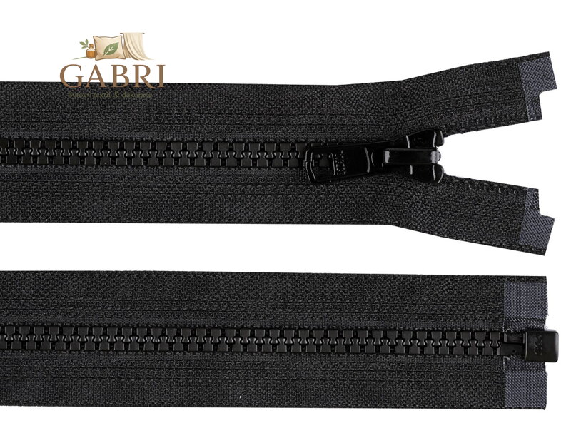Kostěný zip YKK No 5 délka 70 cm bundový