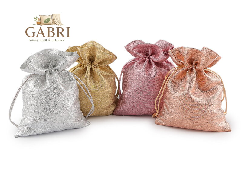 Dárkový pytlík brokátový 13x18 cm