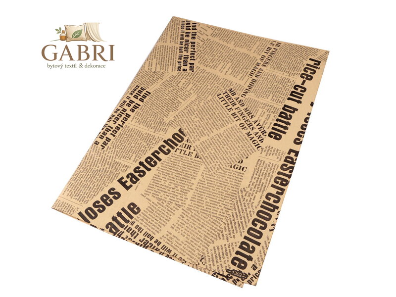 Balicí papír noviny 50x70 cm