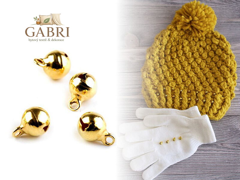 Rolničky oděvní, vhodné na praní Ø6 mm