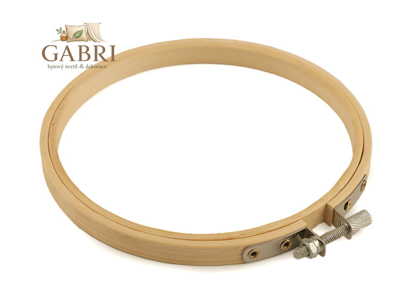 Vyšívací kruh bambusový Ø12,5 cm