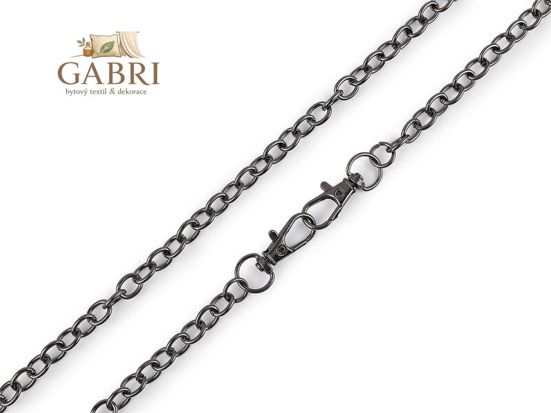 Řetízek na kabelky s karabinou délka 120 cm