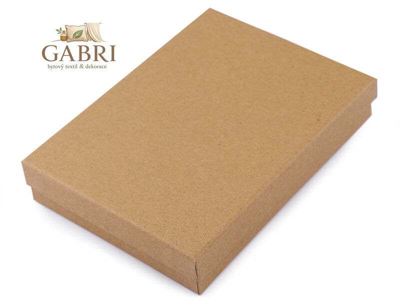 Krabička na šperky natural 12x16 cm