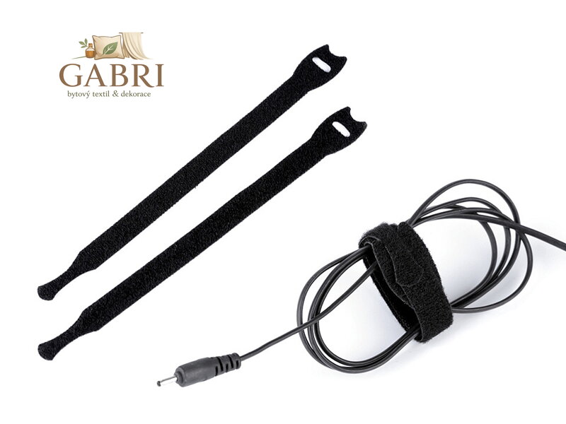 Stahovací páska na suchý zip délka 20 cm