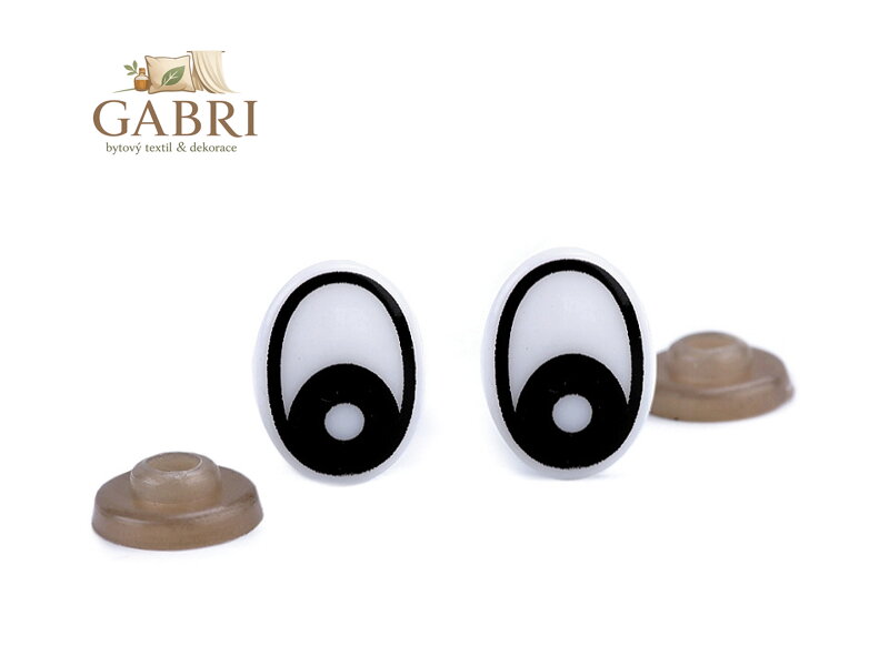 Oči s pojistkou 12x16 mm