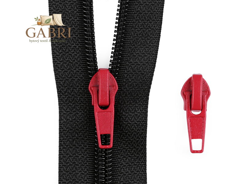 Jezdec ke spirálovým zipům šíře 5 mm