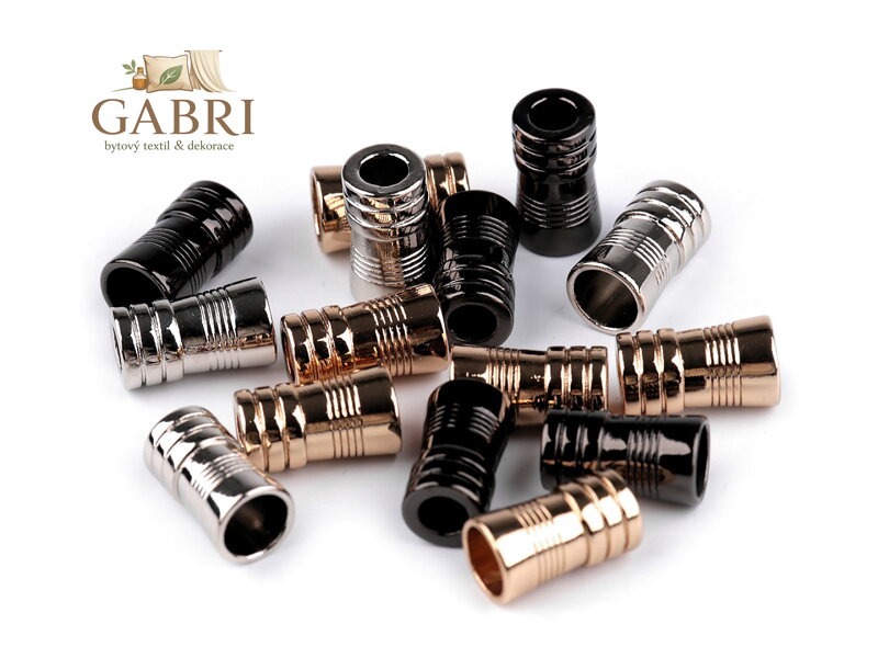 Koncovka na šňůru Ø5 mm / kovová ozdoba