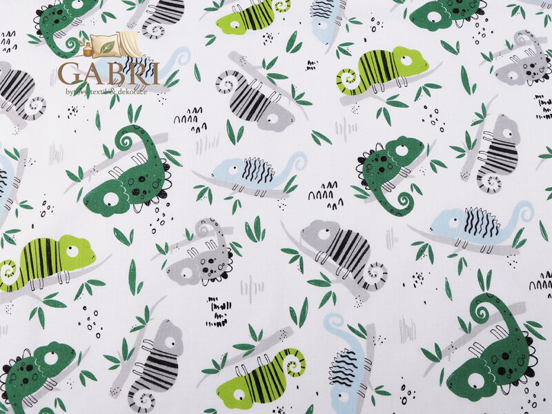 Bavlněná látka / plátno chameleon