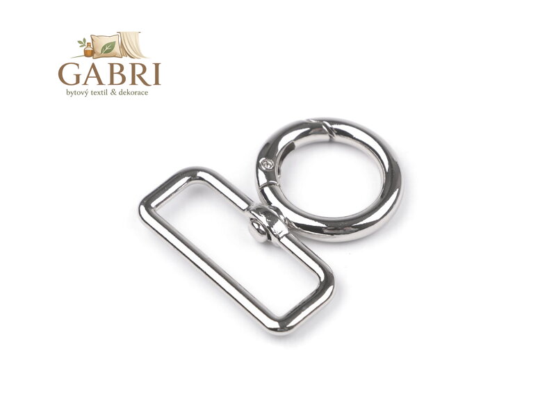 Kovová karabina průvlek 32 mm