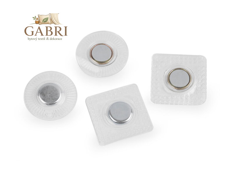 Skryté magnetické zapínání k našití Ø12 mm