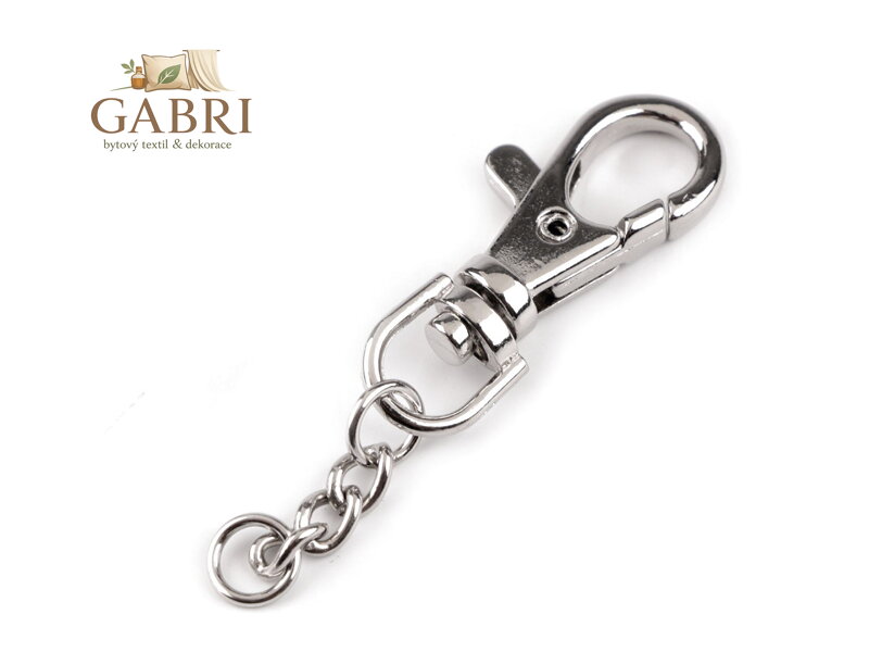 Kovová karabina průvlek 8 mm