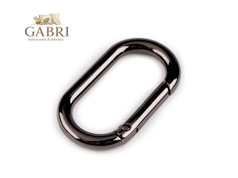 Karabina oválná průvlek 25 mm