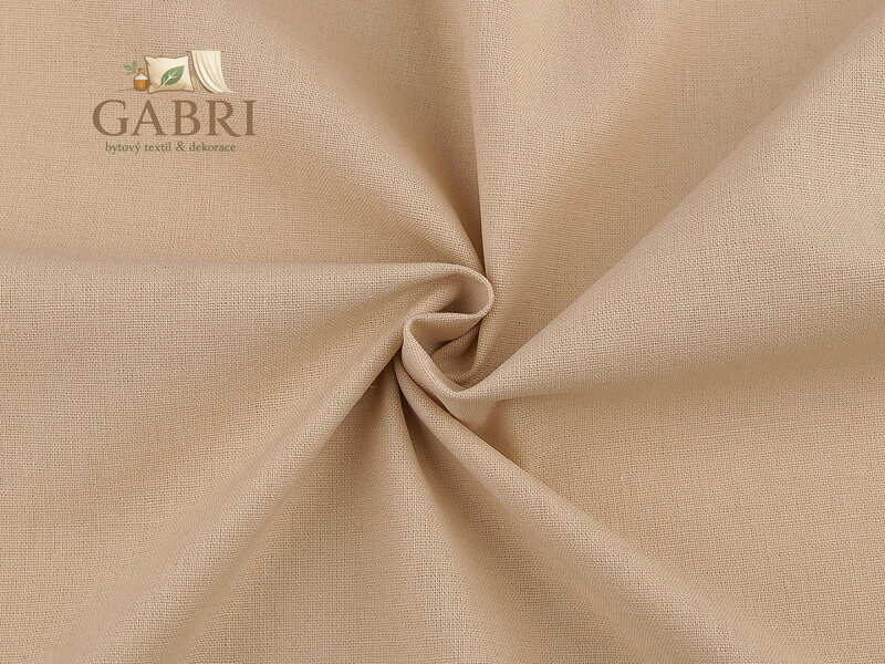 Oděvní bavlněná tkanina s příměsí lnu elastická