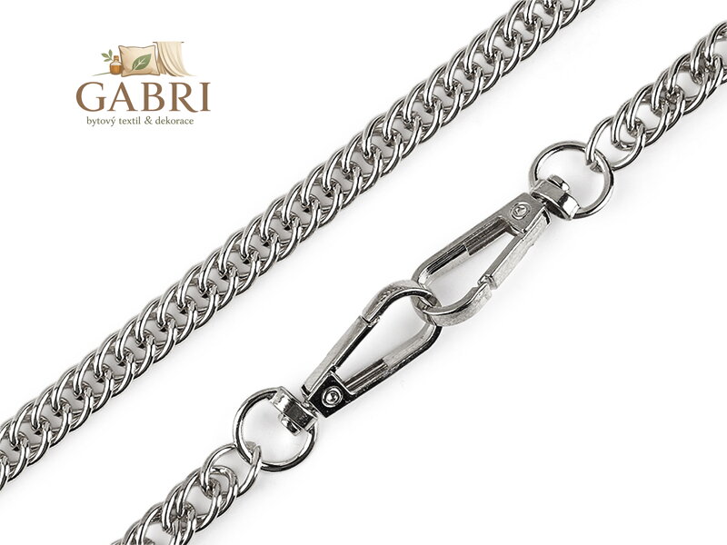 Řetízek na kabelky s karabinou délka 120 cm