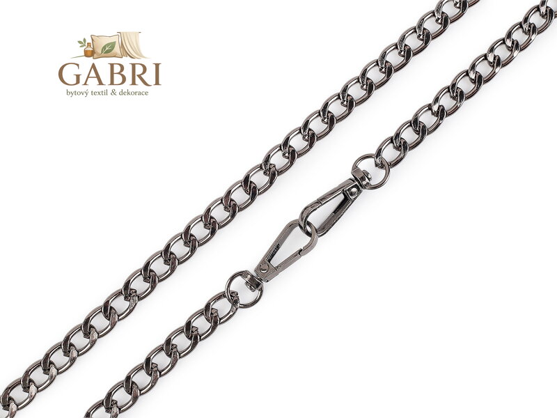 Řetízek na kabelky a mobilní telefony s karabinou délka 120 cm