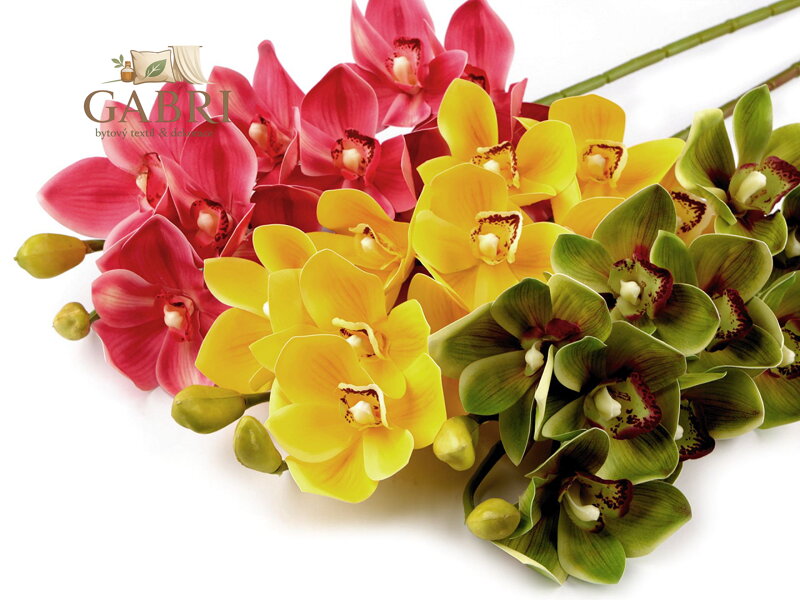 Umělá orchidej dlouhá