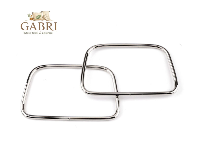 Kovová ucha na tašky 7x11 cm