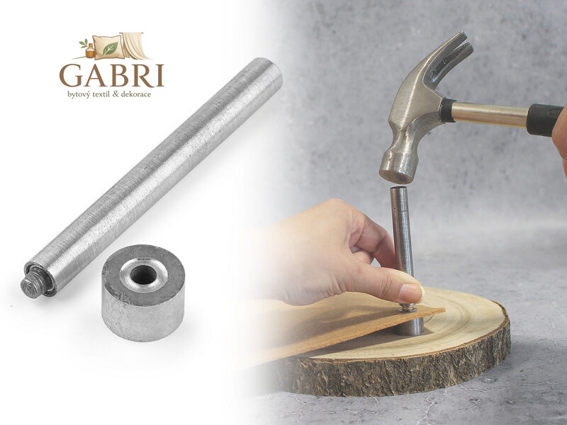 Ruční aplikátor / pomůcka k nýtování průchodek Ø6-14 mm