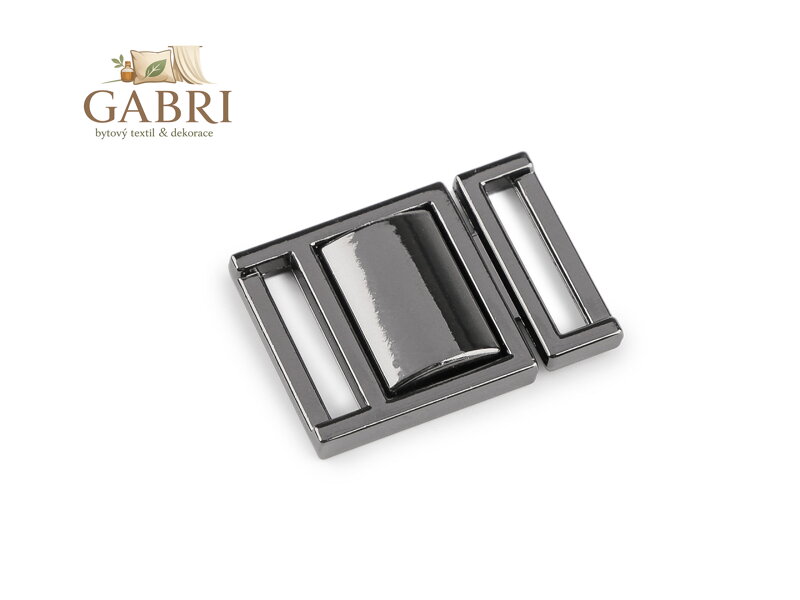 Kovové zapínání / spona, průvlek 16 mm