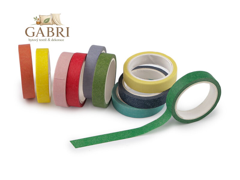 Washi papírová lepicí páska šíře 7 mm