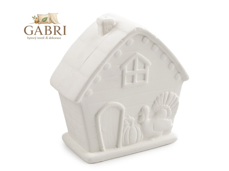 Pokladnička domeček k domalování