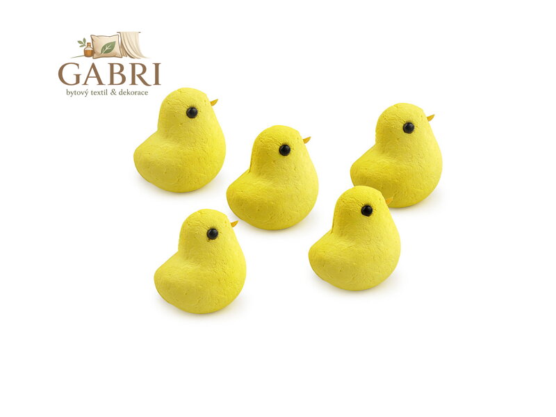Velikonoční polystyrenové kuřátko k dalšímu tvoření a dekorování