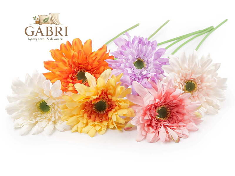 Umělá gerbera dlouhá