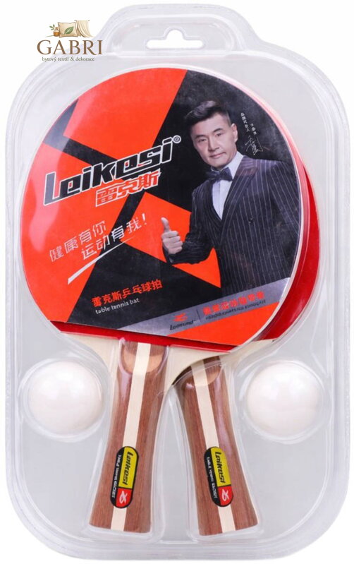 Stolní tenis set 2 pálky se 2 míčky na ping pong
