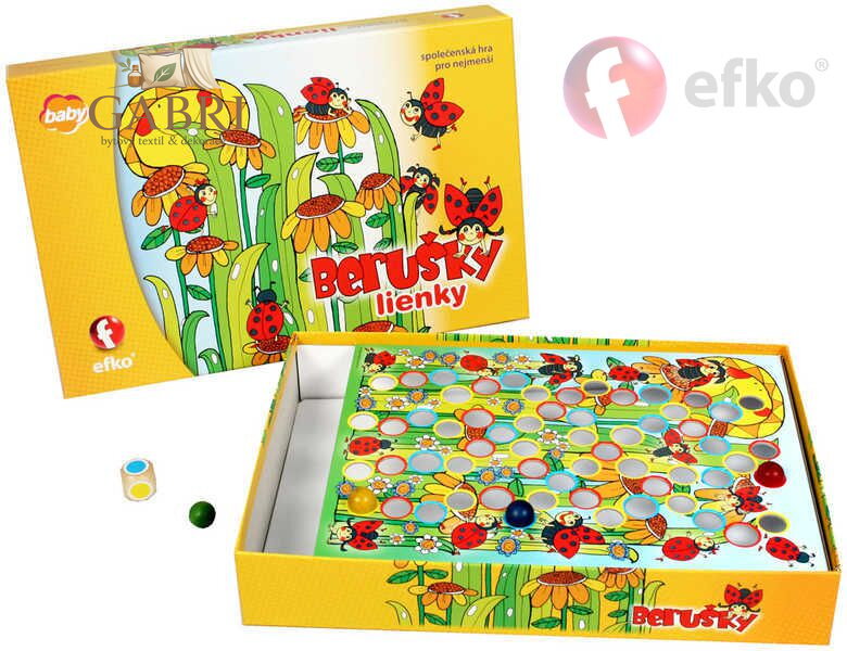EFKO Hra BERUŠKY *SPOLEČENSKÉ HRY* pro malé děti
