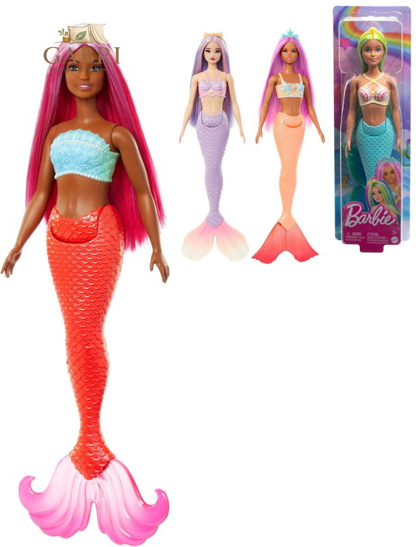 MATTEL BRB Panenka Barbie pohádková mořská panna 4 druhy