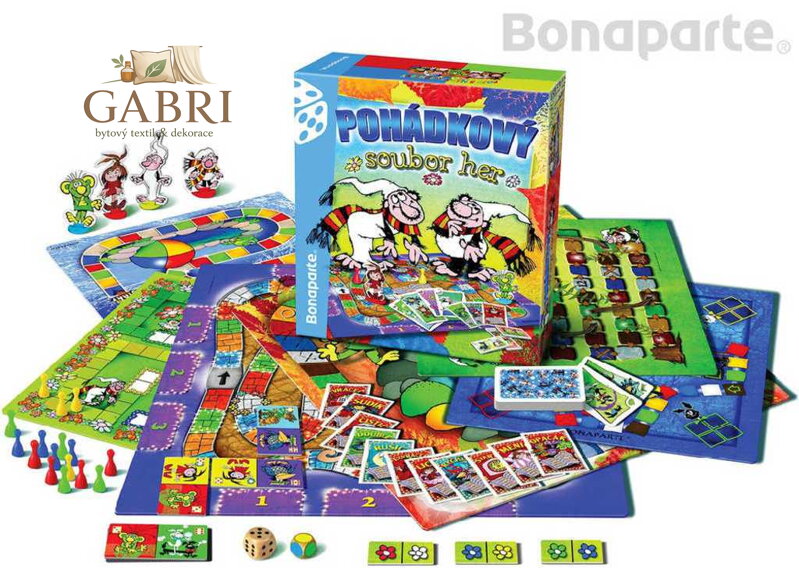BONAPARTE Soubor her Večerníček pohádkový *SPOLEČENSKÉ HRY*