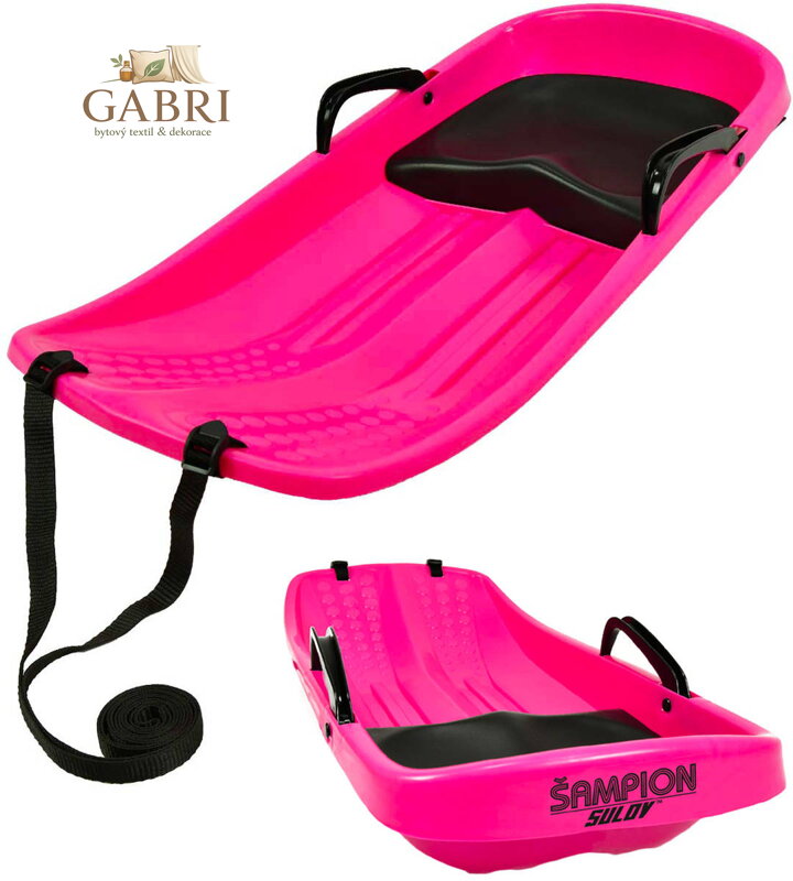 SULOV Extreme Boby dětské Šampion tmavě růžové se sedátkem a popruhem