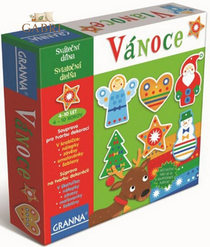 GRANNA Vánoční dílna VÁNOCE - kreativní souprava