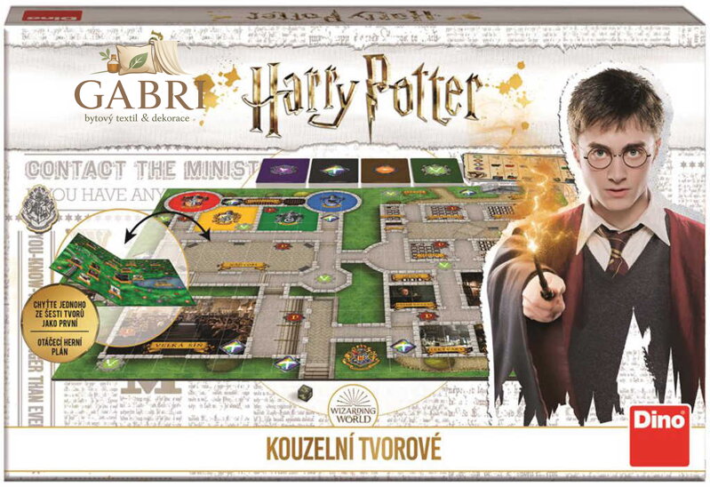 DINO Hra Harry Potter: Kouzelní tvorové *SPOLEČENSKÉ HRY*