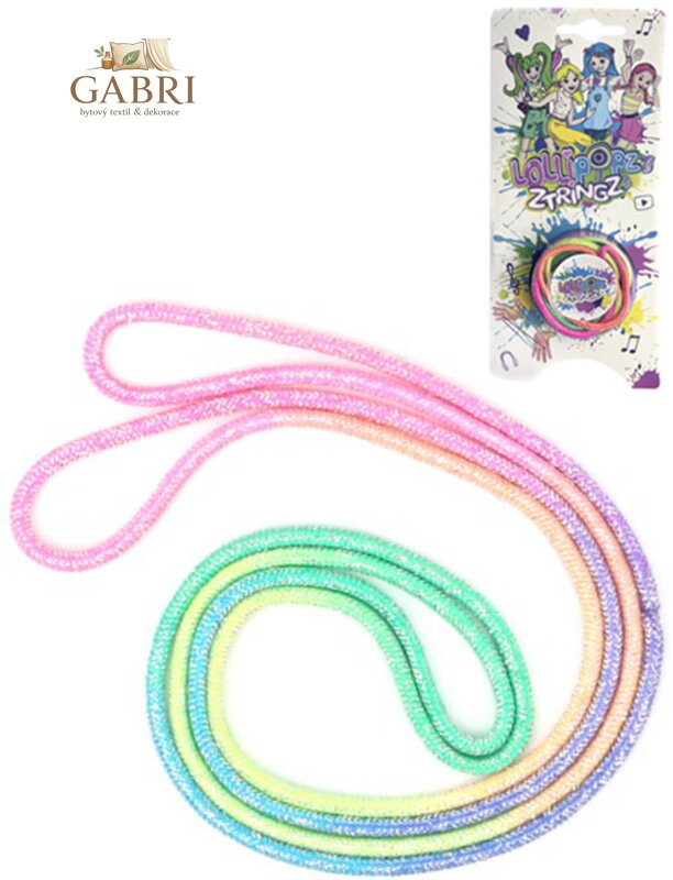 Hra Přebíračka Ztringz Lollipops přebírání provázku *SPOLEČENSKÉ HRY*