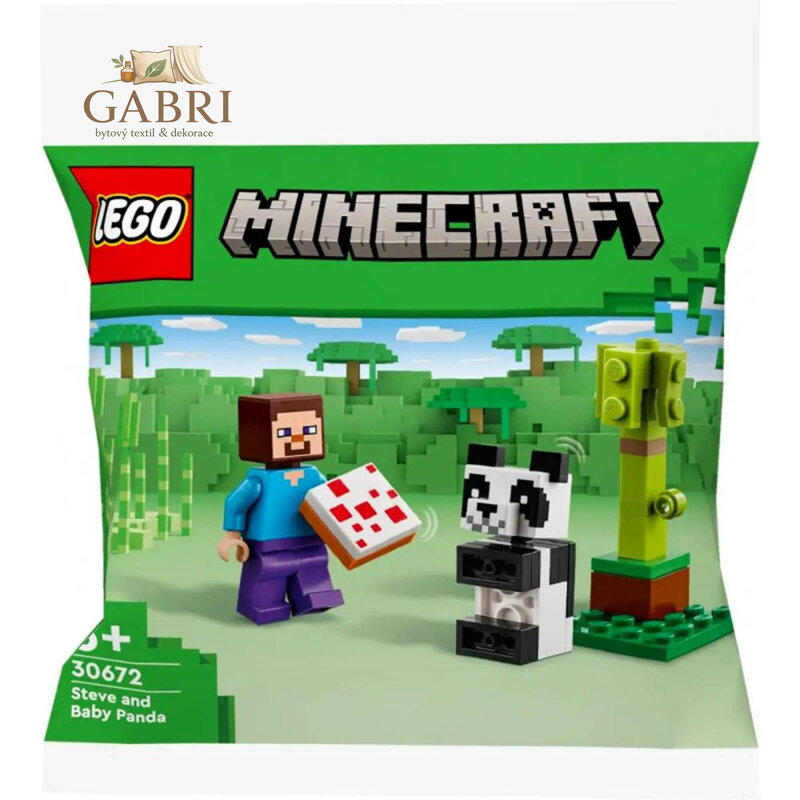 LEGO MINECRAFT Steve s pandou