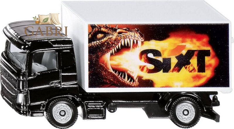 SIKU Auto nákladní stěhovací skříňové model kov 1107