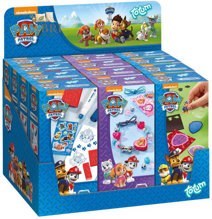 Kreativní mini sada Tlapková Patrola (Paw Patrol) 3 druhy v krabičce