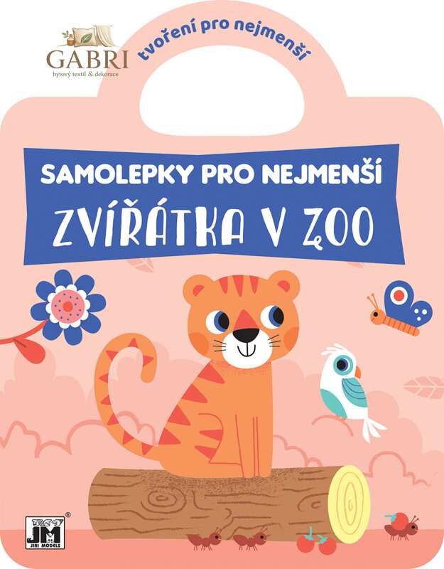 JIRI MODELS Samolepky pro nejmenší Zvířátka v ZOO