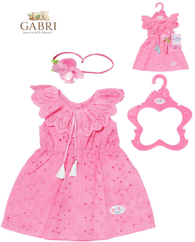 ZAPF Baby Born šatičky květinové obleček pro panenku mininko 43cm